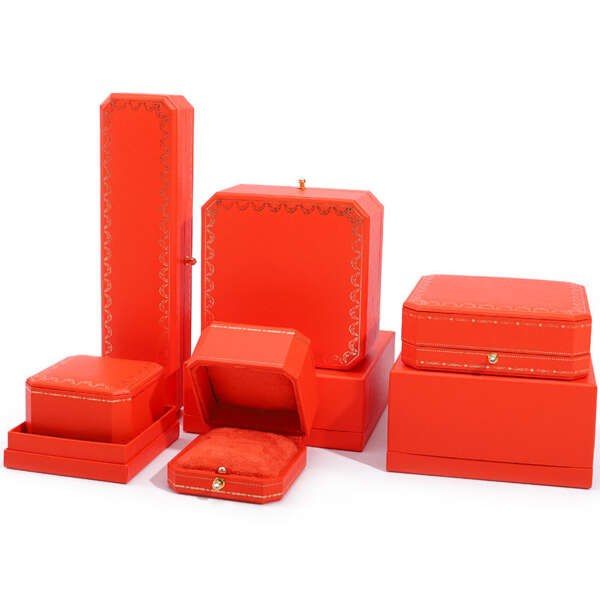 luxury jewelry packaging box with matching handbag for bracelet earrings necklace ring - retail display