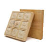 Wholesale 9 slot ring display prop with logo option