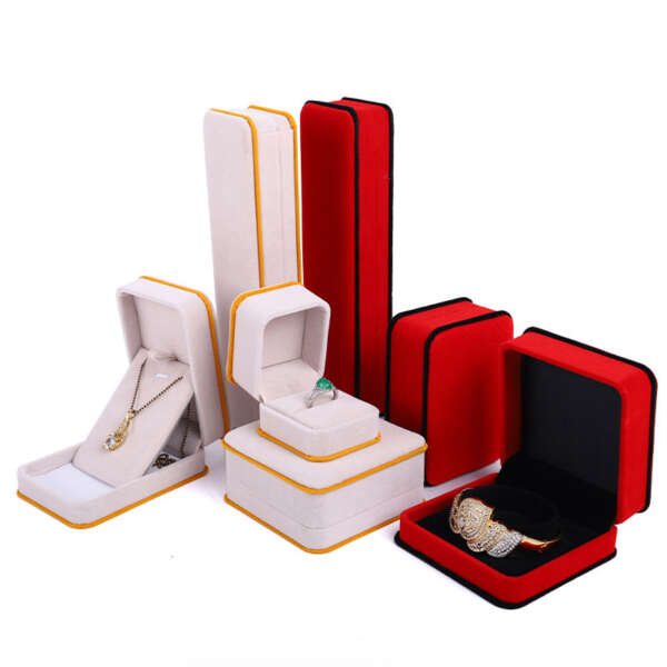 Wholesale jewelry packaging box with double layer design