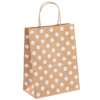 Custom disposable takeaway gift paper bag for takeaway, gifts, events, food service and light retail packaging