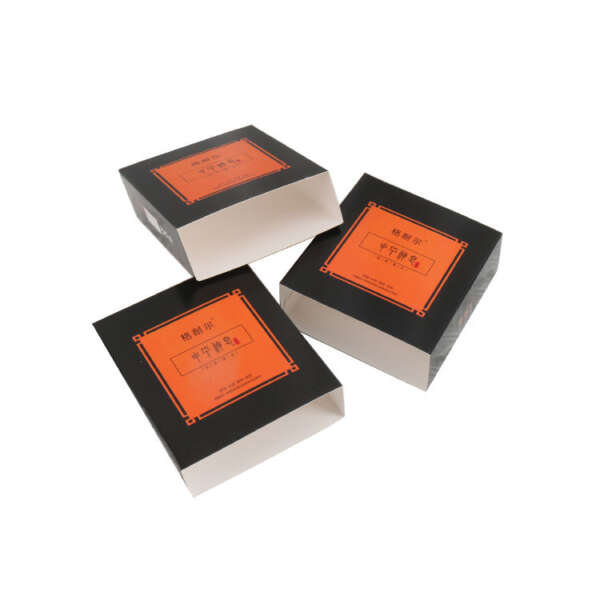 high quality kraft paper box custom cardboard sleeve packaging - print detail view