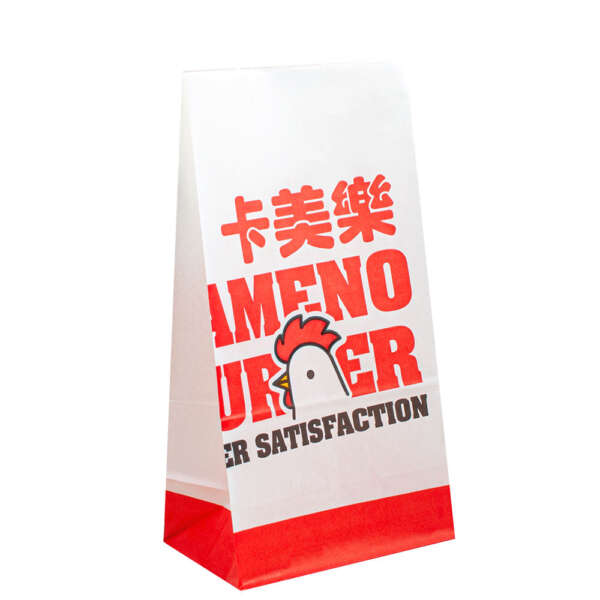 food grade paper printed SOS cookie snack coffee bag with logo printing detail