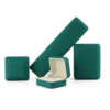 emerald high grade iron jewelry box for necklace ring view 6