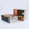rectangle printed food paper sleeve packaging box - front view