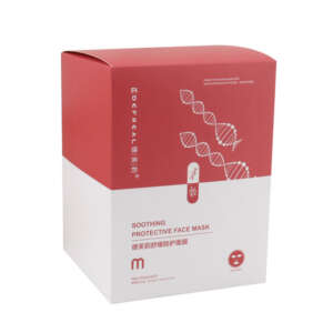 hot sale skin care custom printed cardboard box - open display view