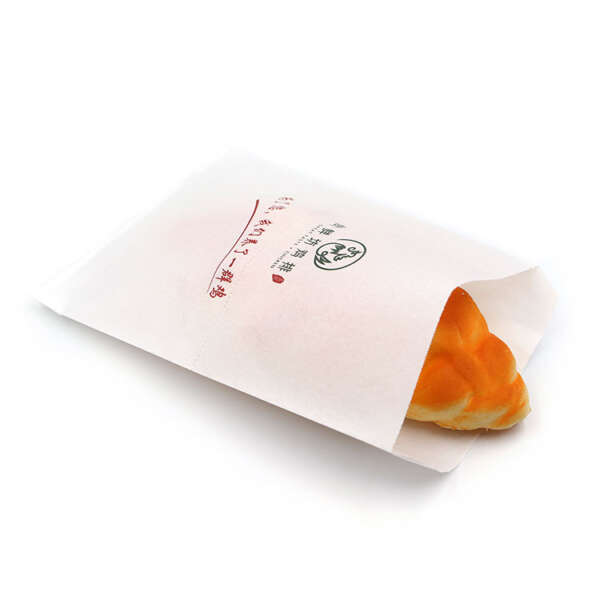 small greaseproof glassine wax kraft snack bread bag view 1
