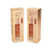 personalized book style facial mask skin care paper packaging box - open display view