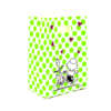 birthday cake paper bag for bakery shopping packaging - side gusset view