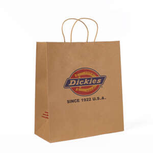 Custom brown kraft beauty clothes gift bag for beauty products, clothes, small gifts and retail packaging