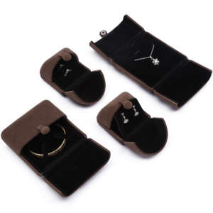 luxury pearl wedding jewelry packing box for bracelet necklace earring ring - front view