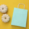 flexo printed brown kraft grocery shopping paper bag view 3