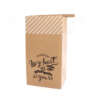 Custom microwavable popcorn kraft snack bag for microwavable popcorn, snacks, food cartons and flexo printed food packaging