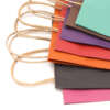 eco friendly custom logo paper shopping bag with handles view 5