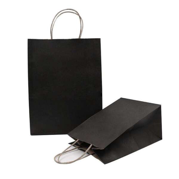 Custom DIY brown kraft gift paper bag for gifts, craft projects, retail packaging and custom directory paper bag orders