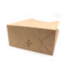 Wholesale food grade brown kraft SOS bag for custom paper packaging orders