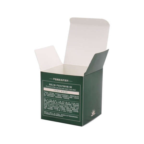 colorful custom skin care face cream paper box - retail presentation
