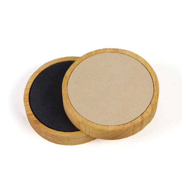 Bulk round jewelry display trays packed for export