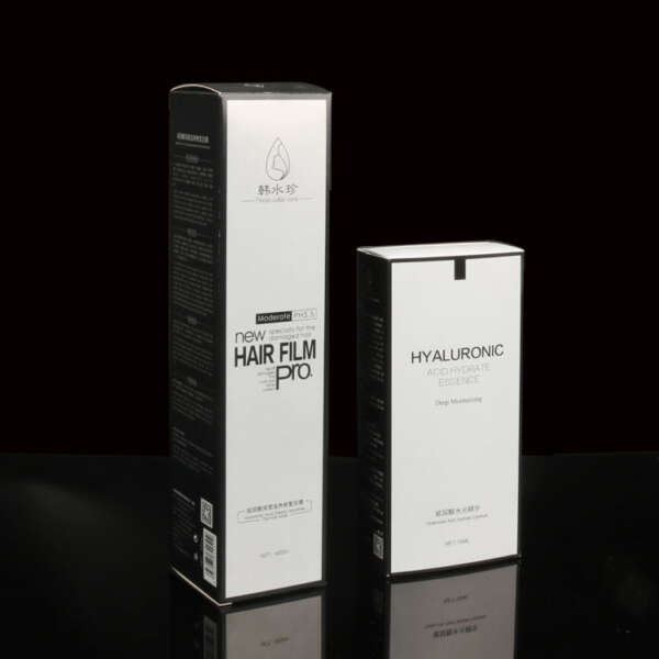 printed lotion cosmetic cardboard paper packaging box - retail presentation