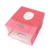 recycled die cut shopping paper bag with custom printed design - retail display view