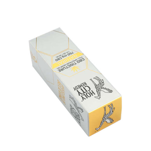custom printed foldable perfume cosmetic paper card box - print detail view