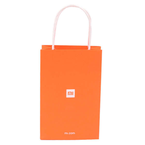 brown twist handle food paper bag production detail with export carton packing support