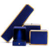 Luxury jewelry box with light and custom fitted insert