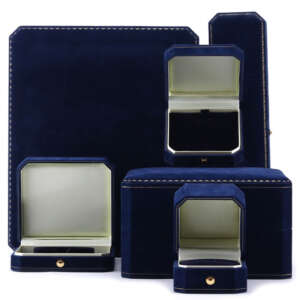Dark luxury jewelry box for bracelet set necklace ring