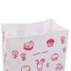 Printed colorful flat bottom kraft gift bag for branded paper packaging