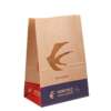 eco square bottom kraft bread paper packaging bag view 1