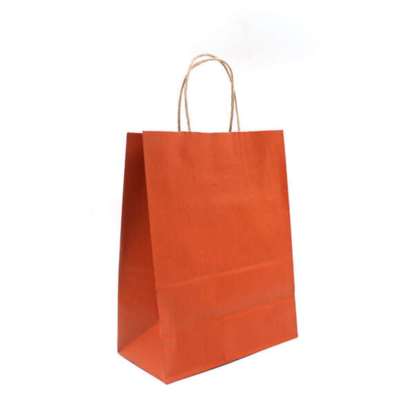 small pink luxury bracelet box gift paper bag with handles image 5