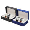 luxury travel watch storage box with custom logo - retail display