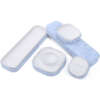 portable square jewelry storage box for bracelet necklace ring - product presentation