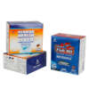 luxury gold silver healthcare cardboard box with UV stamping - custom logo option