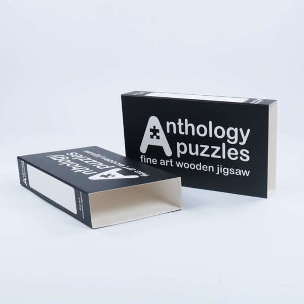 rectangle printed food paper sleeve packaging box - open display view