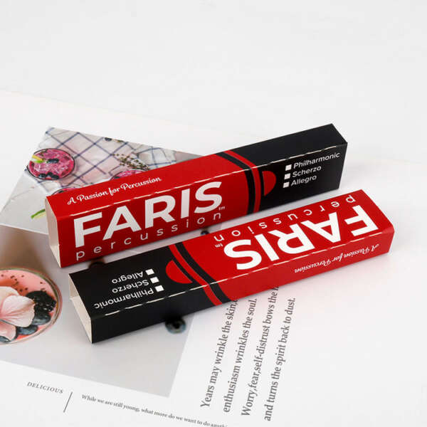 OEM eco friendly folding paper sleeve box packaging - open display view