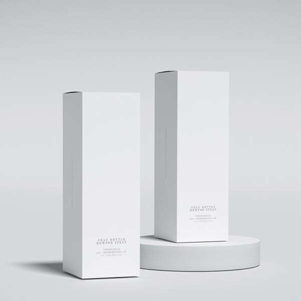 high quality skin care set cosmetic paper box with logo - product packaging use