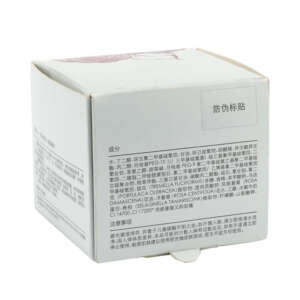 UV printed scented candle folding paper box packaging - open display view