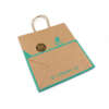 recycled brown kraft shopping craft paper bag view 4