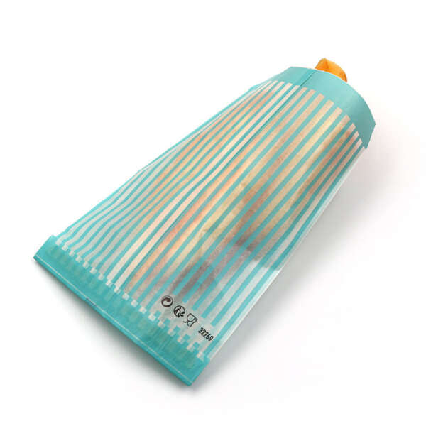 mini glassine kraft bread cake Christmas packaging bag view 6