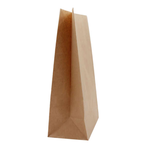 custom kraft sack packaging paper bag showing custom design printing, sack structure and export-ready packing