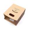 Wholesale colorful kraft shopping bag with handle for custom paper bag orders