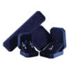 Navy Korean style jewelry box for pendant packaging