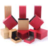 custom cardboard jewelry storage box for bracelet necklace ring view 2