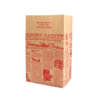 recycled newspaper style handle paper bag for retail packaging view 1
