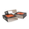 eco friendly rectangle printed paper card sleeve box - retail presentation