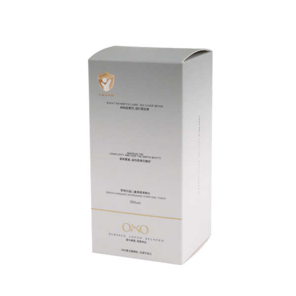 OEM printed skin care cosmetic product paper box - retail presentation