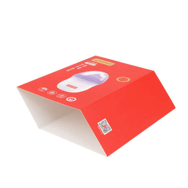 high quality baby product printed paper card sleeve - front view
