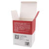 luxury skin care product printed cardboard paper box - print detail view