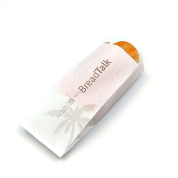 food grade greaseproof glassine sandwich bread paper bag view 3