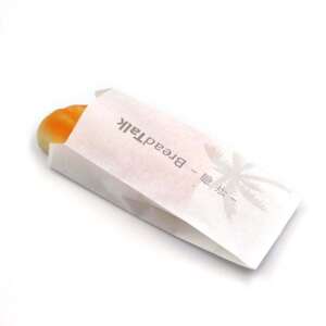Custom greaseproof fries sandwich paper bag for French fries, sandwiches, fast food and takeaway packaging